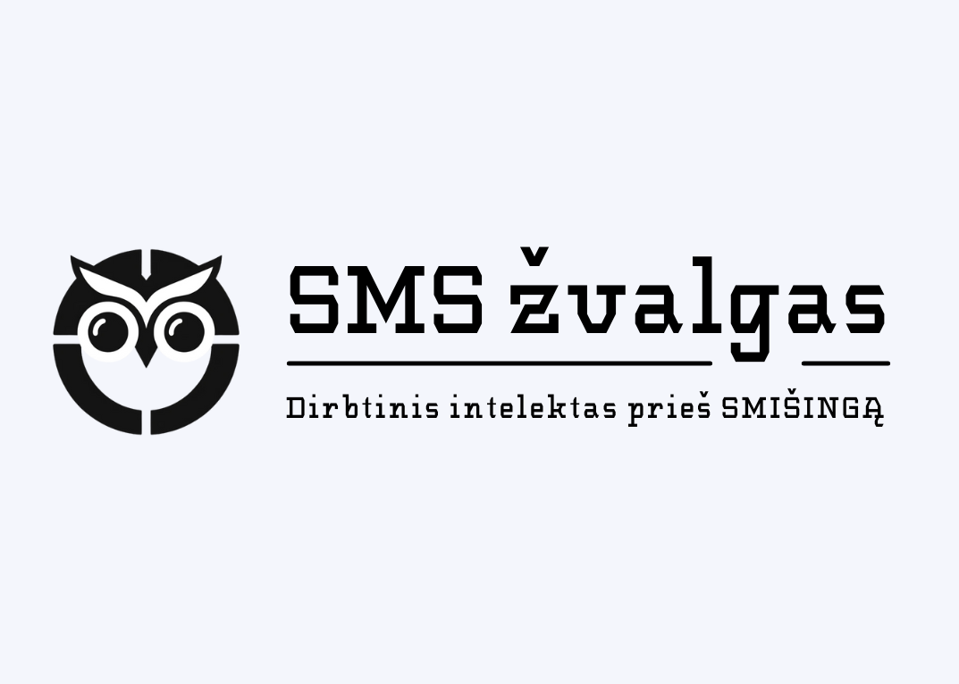 SMSžvalgas — dirbtinio intelekto įrankis smišingo atakoms atpažinti